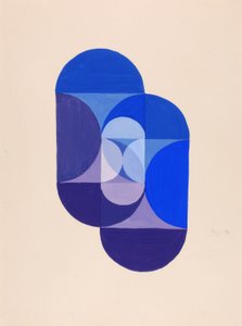 Key Blue (from series, the Mathematical Basis of the Arts)