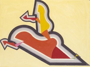 Study in Rhythm: Red and Gold, ca. 1934