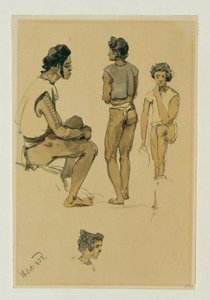Natives of Stewart Island by Joseph Selleny