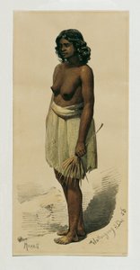Native Girl from Woolongong (Wollongong), Australia by Joseph Selleny