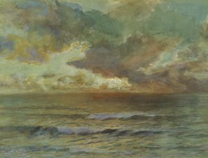 Sunset at Seascale by Joseph Severn