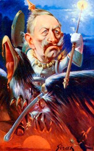 Kaiser Wilhelm II - Caricature by Sirat