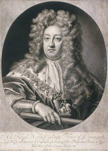 Oval Portrait of George, Prince of Denmark, 1704 by Joseph Smith