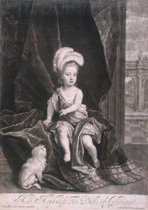 William, Duke of Gloucester, as a Child by Joseph Smith