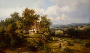 On the Sussex Downs by Joseph Thors