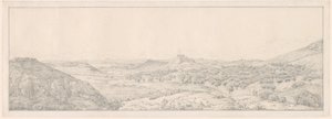 Panorama toward Athens from the Garden of Aphrodite by Joseph Thürmer