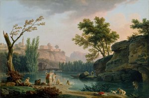Summer Evening, Italian Landscape