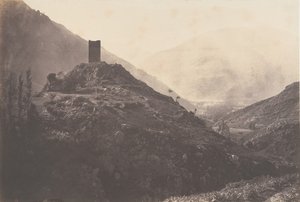 View of the Valley of Luchon taken from the tower of Castelvieilh by Joseph Vigier