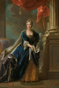 Maria Anna Carolina of Bavaria (1693-1751) by Joseph Vivien