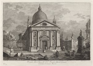 Prospetto della Chiesa del SS. Rosario detta de