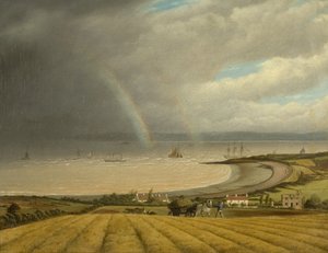 A View from Portishead Towards Wales by Joseph Walter