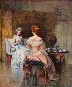 A Dish of Bohea in the Days of the Georges, c1870