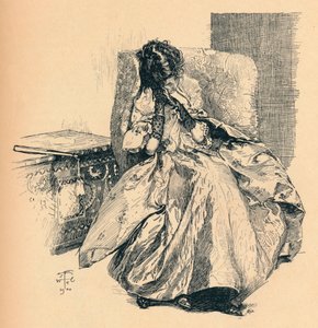 A Reverie, c1900 by Joseph Walter West