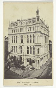 New Masonic Temple, Boston by Joseph Ward