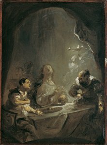 Christ at Emmaus by Joseph Winterhalder d. J.