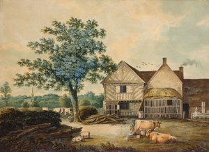 Farmyard near Aston Hall