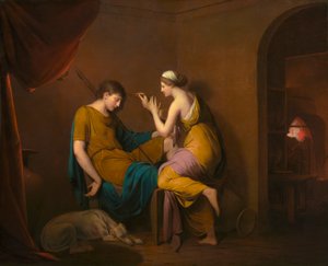 The Corinthian Maid by Joseph Wright of Derby
