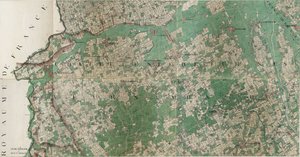 Map of Stavele - Roesbrugge-Haringe, Belgium by Joseph de Ferraris by Joseph de Ferraris