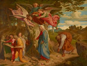 The Journey of Mary over the Mountains by Joseph von Fuhrich