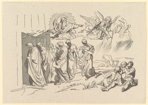 God Summons Noah and His Family into the Ark, 1827