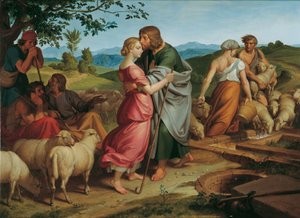 Jacob Meets Rachel at Her Father