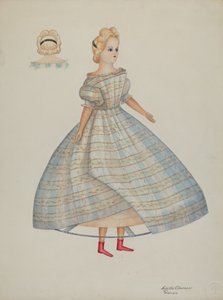 Doll - Nellie Bates by Josephine C. Romano
