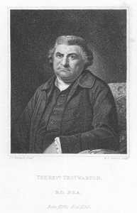 The Reverend Thomas Warton, English literary historian critic and poet by Joshua (after) Reynolds