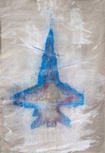 Abstract Blue Jet