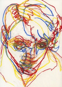 Colorful Expressive Portrait