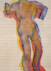 Colorful Layered Figure