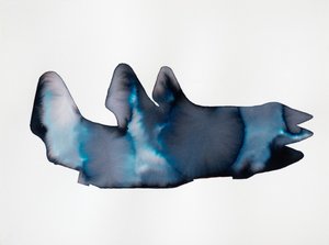 Fluid Blue Creature by Joshua Hoskins
