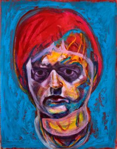 Vivid Abstract Portrait