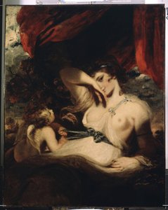 Cupid Untying the Zone of Venus by Joshua Reynolds