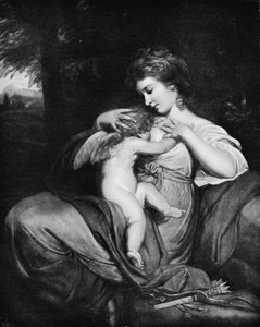 Hope Nursing Love (Miss Morris as Hope Nursing Cupid)