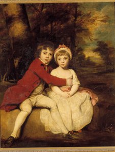 John Parker and his sister Theresa by Joshua Reynolds
