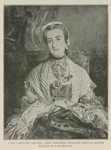 Lady Caroline Lennox, First Baroness Holland by Joshua Reynolds