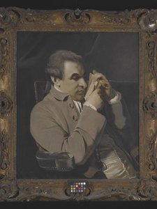 Portrait Of Joseph Baretti by Joshua Reynolds