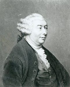 Portrait of David Hume (engraved by William Henry Worthington) by Joshua Reynolds