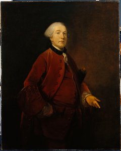 Portrait of George Ashby, standing, three-quarter length, wearing a jacket and waistcoat