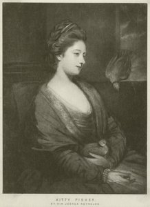 Portrait of Kitty Fisher by Joshua Reynolds