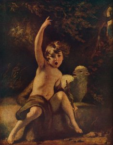 St. John in the Wilderness by Joshua Reynolds