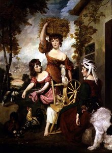 The Cottagers, The Machil Family by Joshua Reynolds