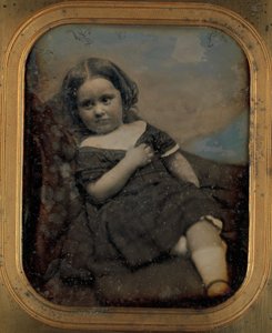 Augusta Hawes at Four Years Old, 1850s by Josiah Johnson Hawes, Albert Sands Southworth
