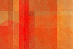 Vibrant Orange Red Layers by Josie George
