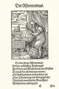 The Astronomer by Jost (after) Amman
