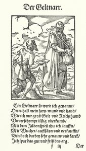 The Avaricious Fool by Jost (after) Amman
