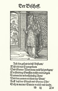 The Bishop by Jost (after) Amman