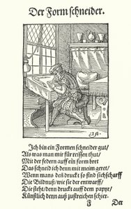 The Engraver by Jost (after) Amman