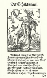 The Jester by Jost (after) Amman