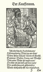 The Merchant by Jost (after) Amman